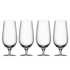 Orrefors Verre à Bière Beer Lager, Lot De 4