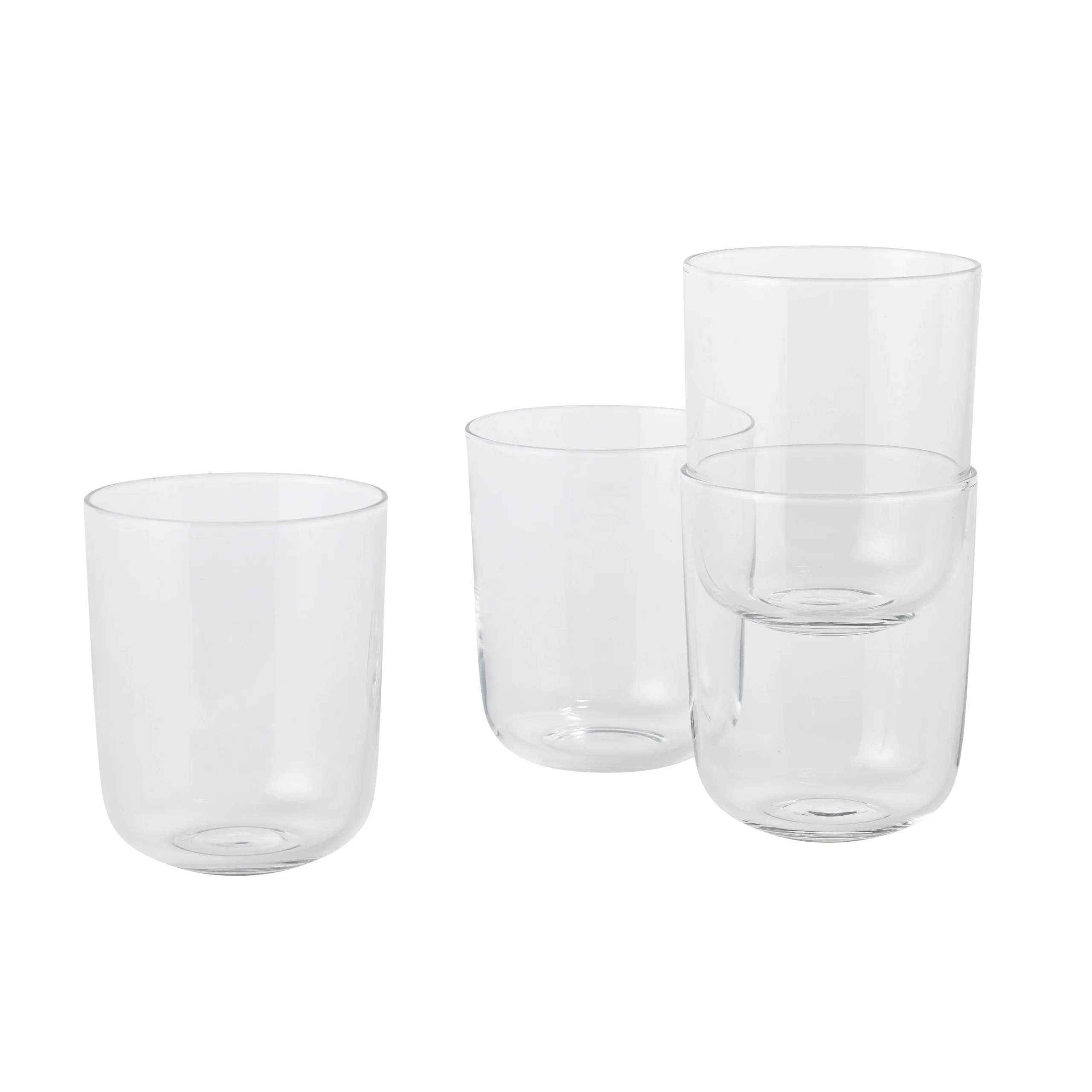Muuto Verre Corky Haut, Lot De 4 3 Muuto Verre Corky Haut, Lot De 4