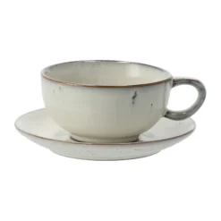 Broste Copenhagen Tasse De Thé Et Soucoupe Nordic Sand