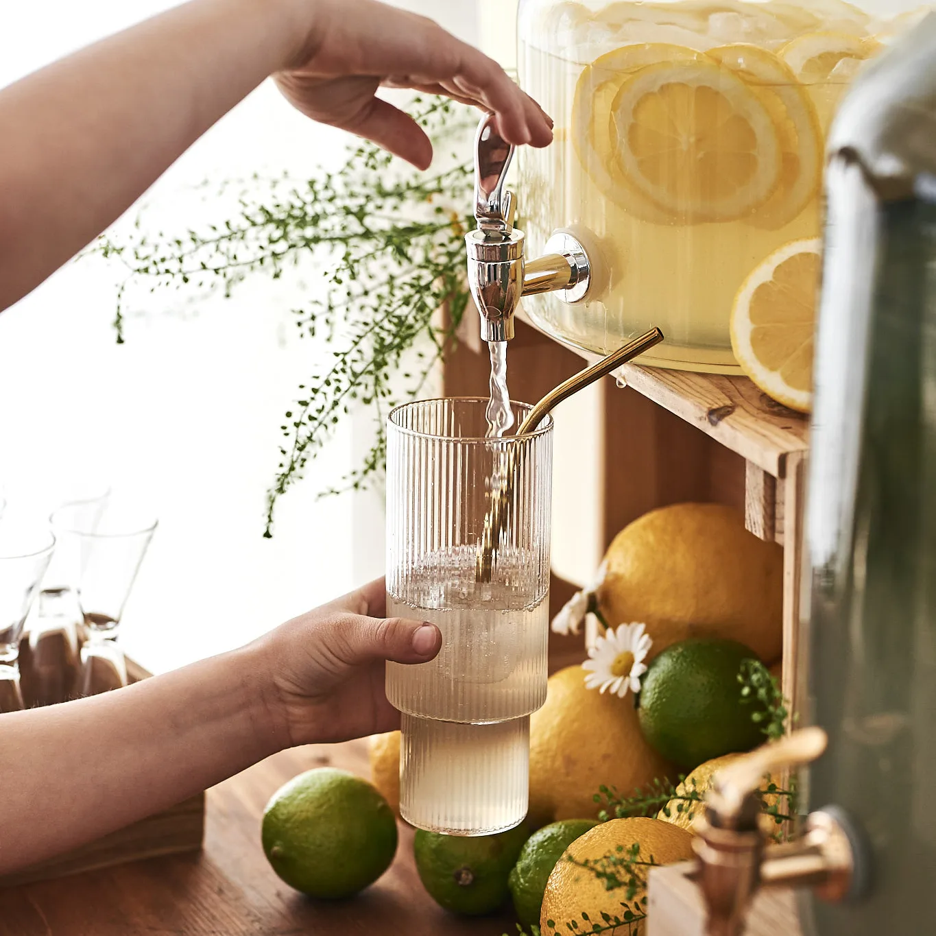 Ferm LIVING Lot De 4 Verres à Long Drink Ripple 4 Ferm LIVING Lot De 4 Verres à Long Drink Ripple – Image 2