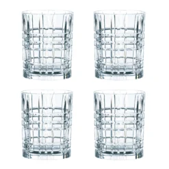 Nachtmann Verre à Whisky Square 34 Cl Lot De 4