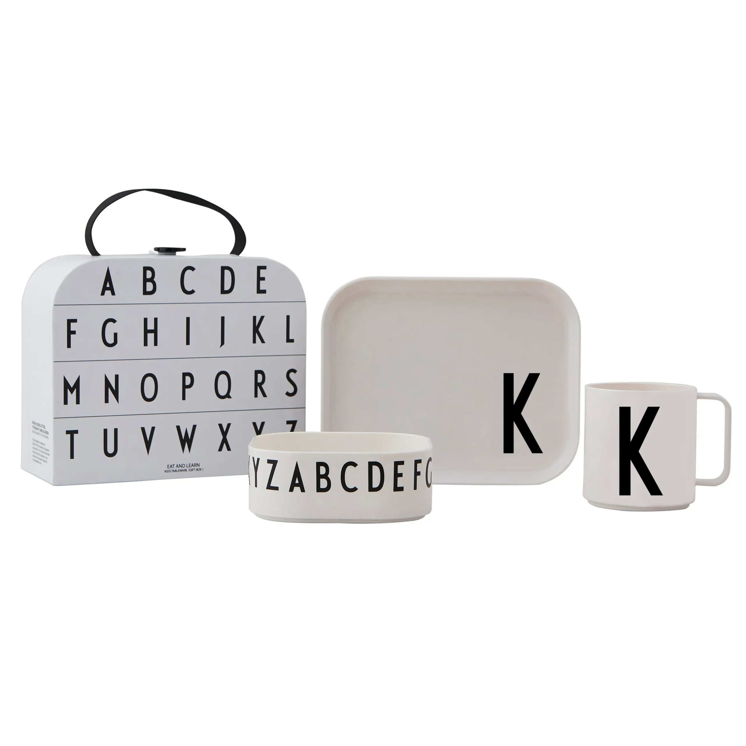 Set De Vaisselle Enfant Design Letters 3 Set De Vaisselle Enfant Design Letters