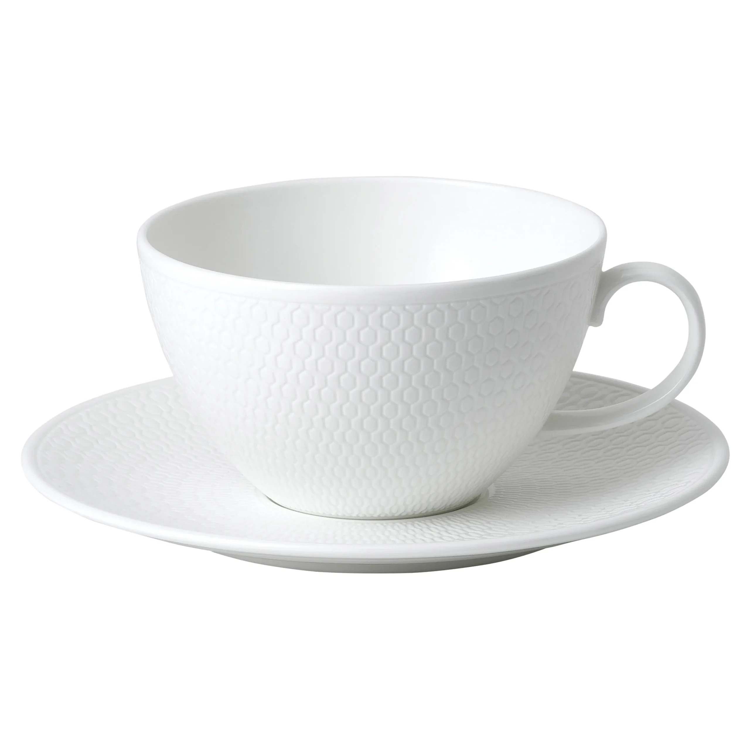 Wedgwood Tasse à Thé Avec Soucoupe Gio 3 Wedgwood Tasse à Thé Avec Soucoupe Gio