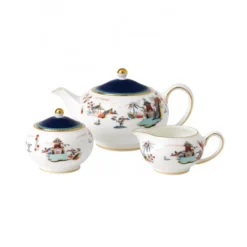Wedgwood Ensemble à Thé Wonderlust 3 Pièces