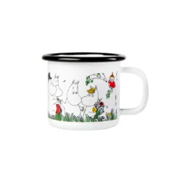 Muurla Tasse émaillée Famille Heureuse 1,5 Dl