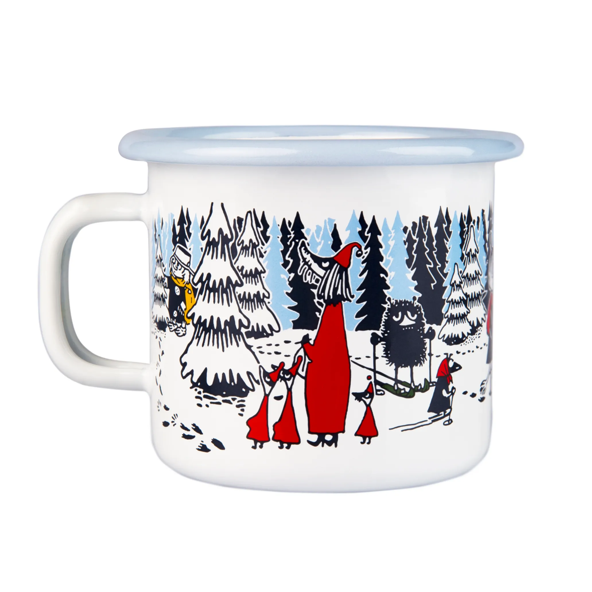 Muurla Tasse émaillée Forêt Hivernale 4 Muurla Tasse émaillée Forêt Hivernale – Image 2
