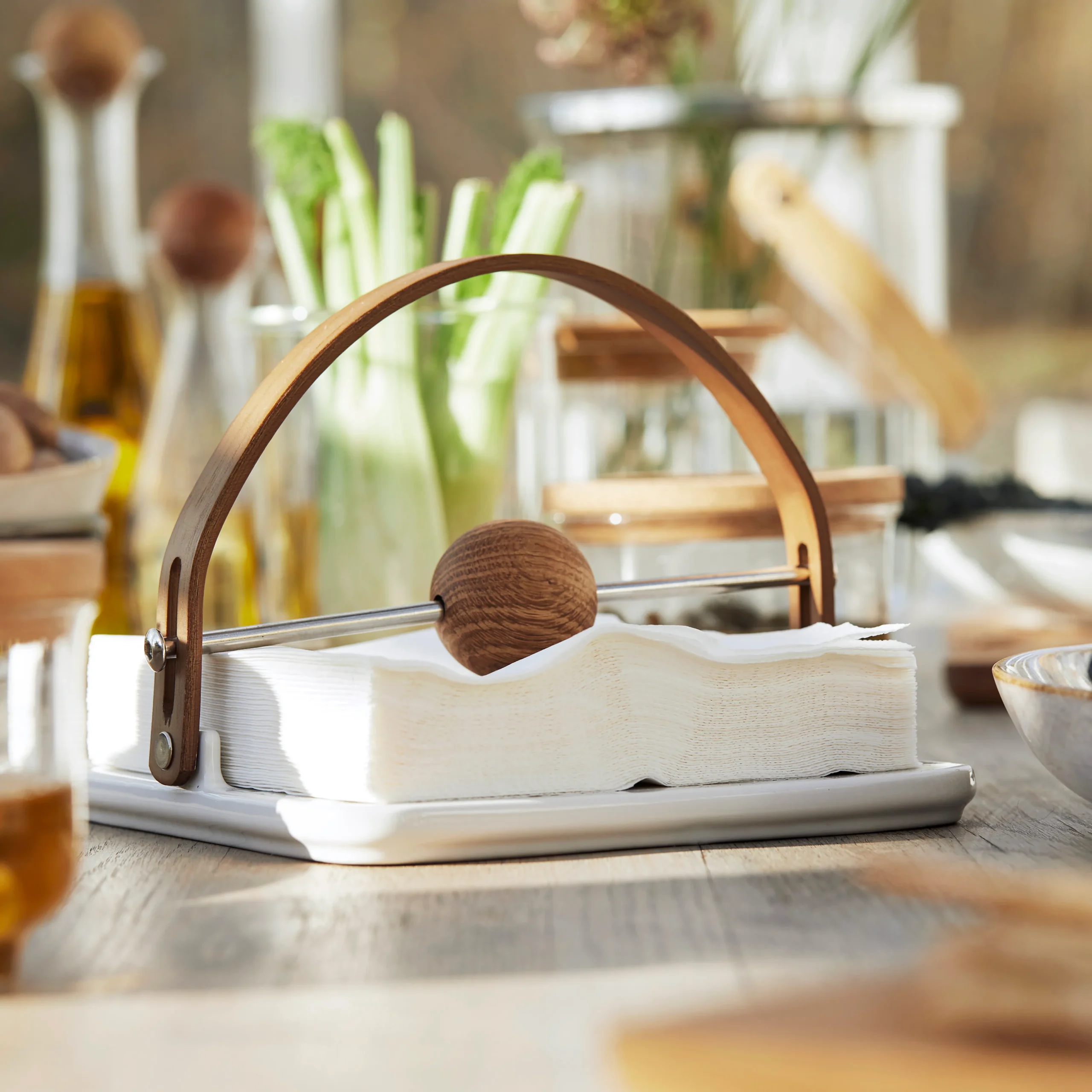 Sagaform Porte-serviettes Nature 6 Sagaform Porte-serviettes Nature – Image 4