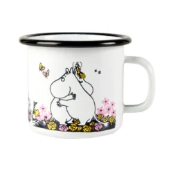 Muurla Tasse émail Moomin Câlin 25 Cl