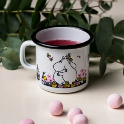 Muurla Tasse émail Moomin Câlin 25 Cl -Magasin D'Art De La Table De Qualité 37023 01 04 dce65cdd4a