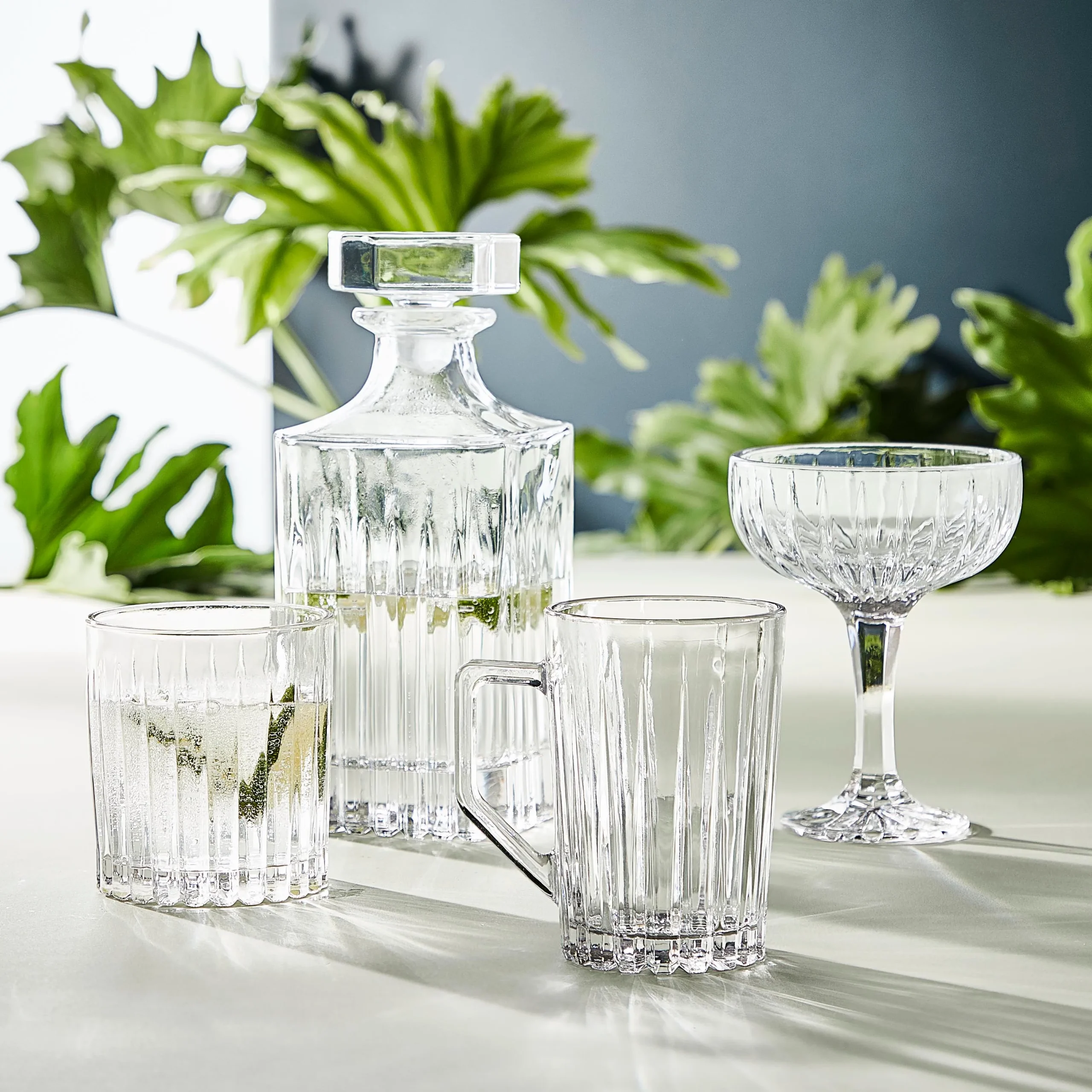 Aida Verre à Champagne Relief Lot De 4 4 Aida Verre à Champagne Relief Lot De 4 – Image 2