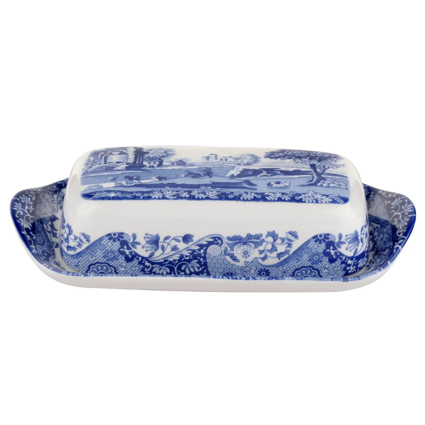 Spode Beurrier Blue Italian 3 Spode Beurrier Blue Italian