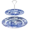 Spode Présentoir à Gâteaux à Deux étages Blue Italian -Magasin D'Art De La Table De Qualité 37763 01 01 a5ce314ca7