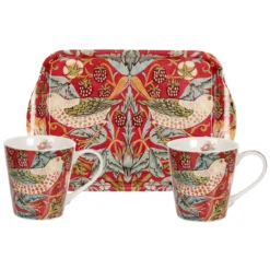Ensemble Tasse Et Plateau Strawberry Thief