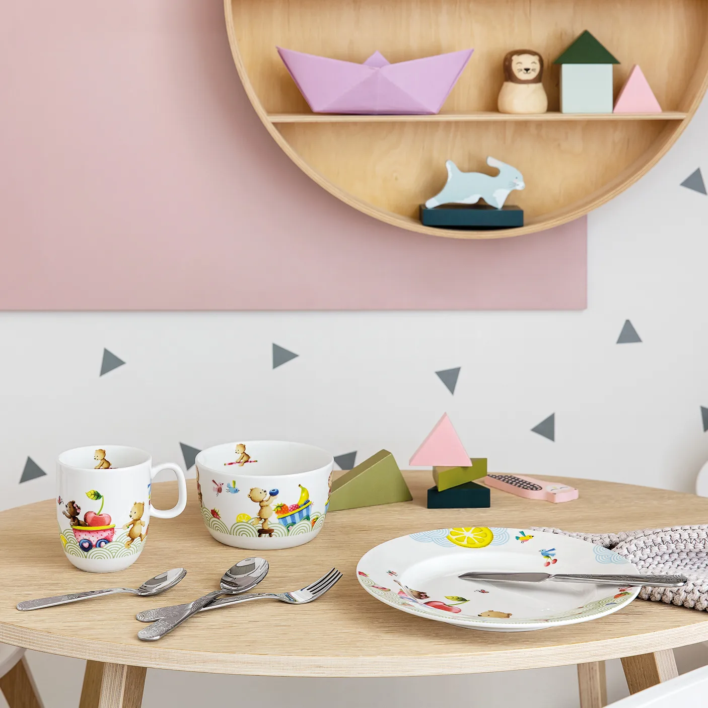 Villeroy & Boch Service Pour Enfants Et Couverts Hungry As A Bear 5 Villeroy & Boch Service Pour Enfants Et Couverts Hungry As A Bear – Image 3