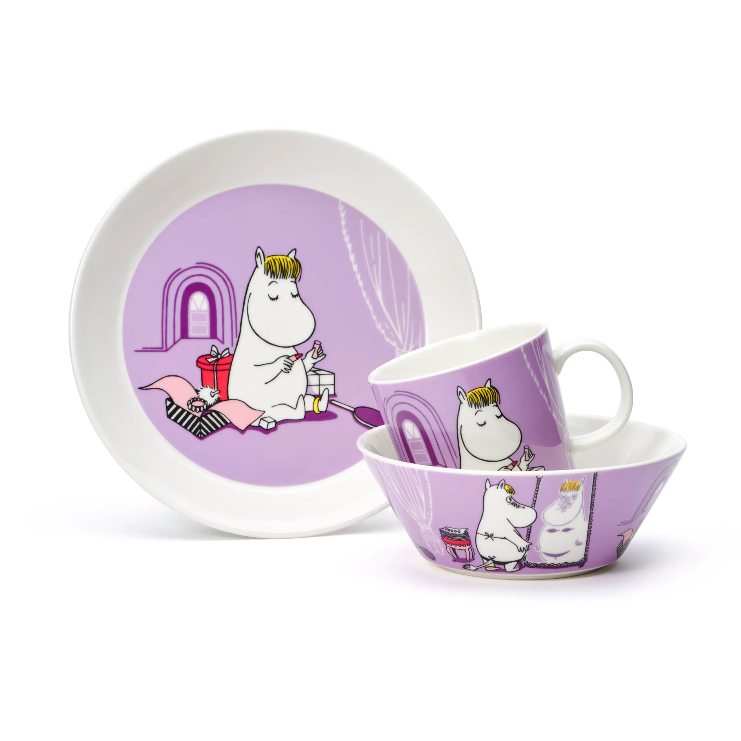 Arabia Tasse Moomin Snorkmaiden Lilas 6 Arabia Tasse Moomin Snorkmaiden Lilas – Image 4
