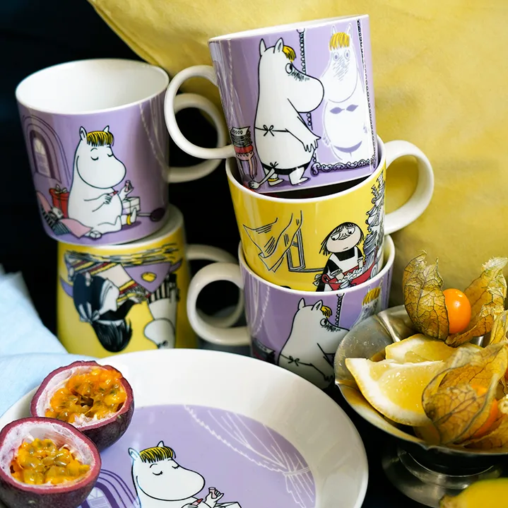 Arabia Tasse Moomin Snorkmaiden Lilas 4 Arabia Tasse Moomin Snorkmaiden Lilas – Image 2
