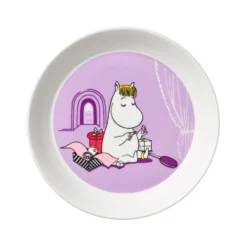 Arabia Assiette Moomin Snorkmaiden Lilas