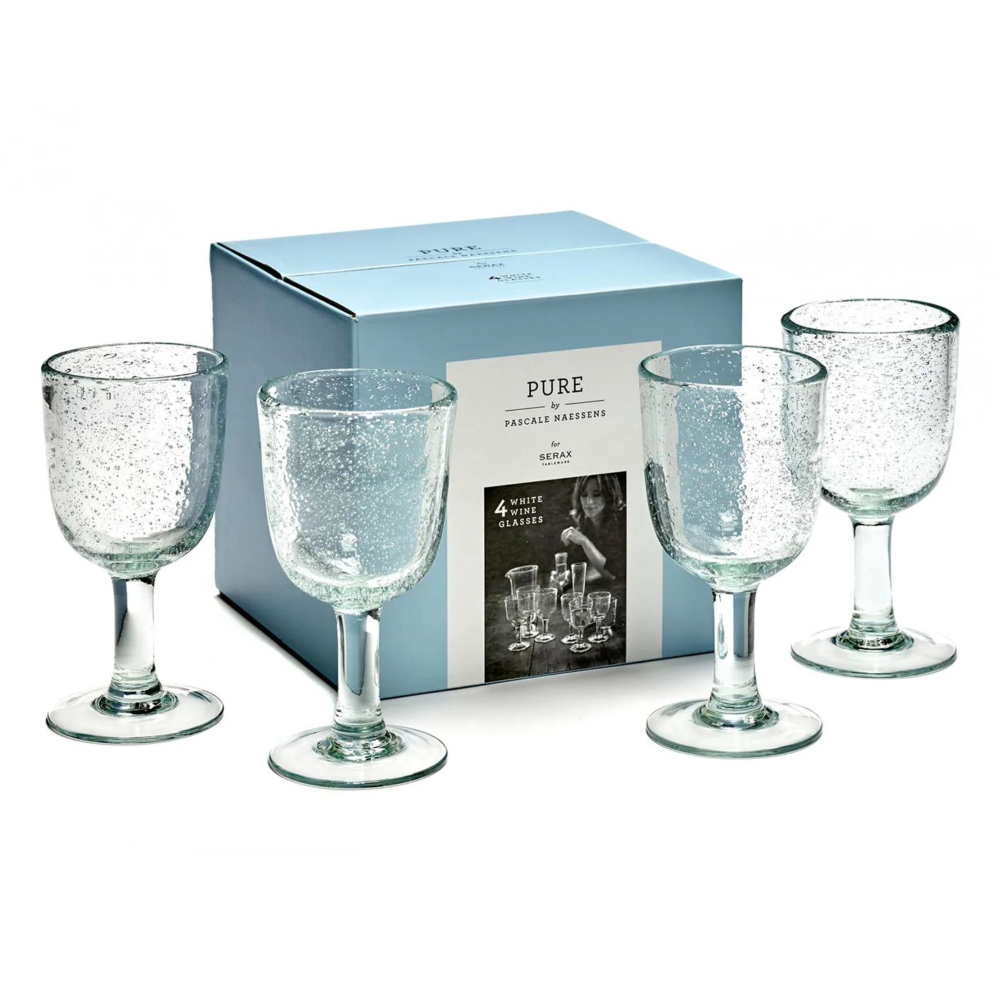 Serax Verre à Vin Blanc Pure Pascale Lot De 4 4 Serax Verre à Vin Blanc Pure Pascale Lot De 4 – Image 2