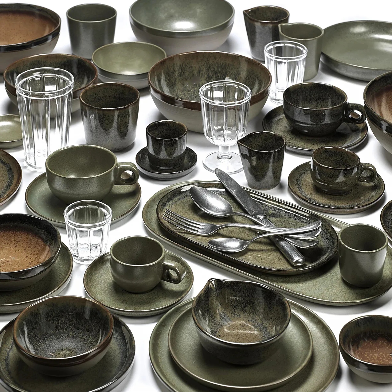 Serax Long Verre Surface 45 Cl Lot De 4 4 Serax Long Verre Surface 45 Cl Lot De 4 – Image 2