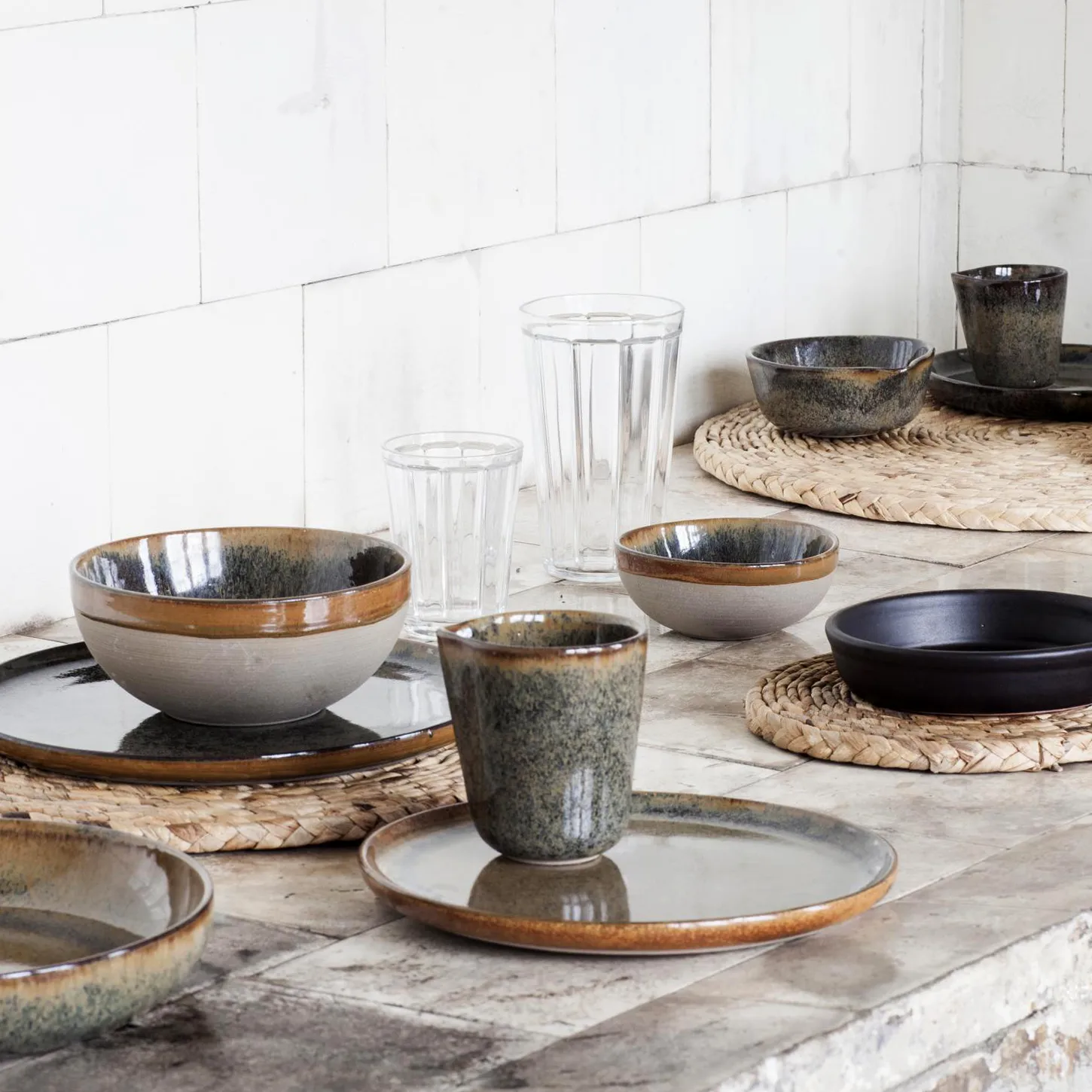 Serax Long Verre Surface 45 Cl Lot De 4 5 Serax Long Verre Surface 45 Cl Lot De 4 – Image 3