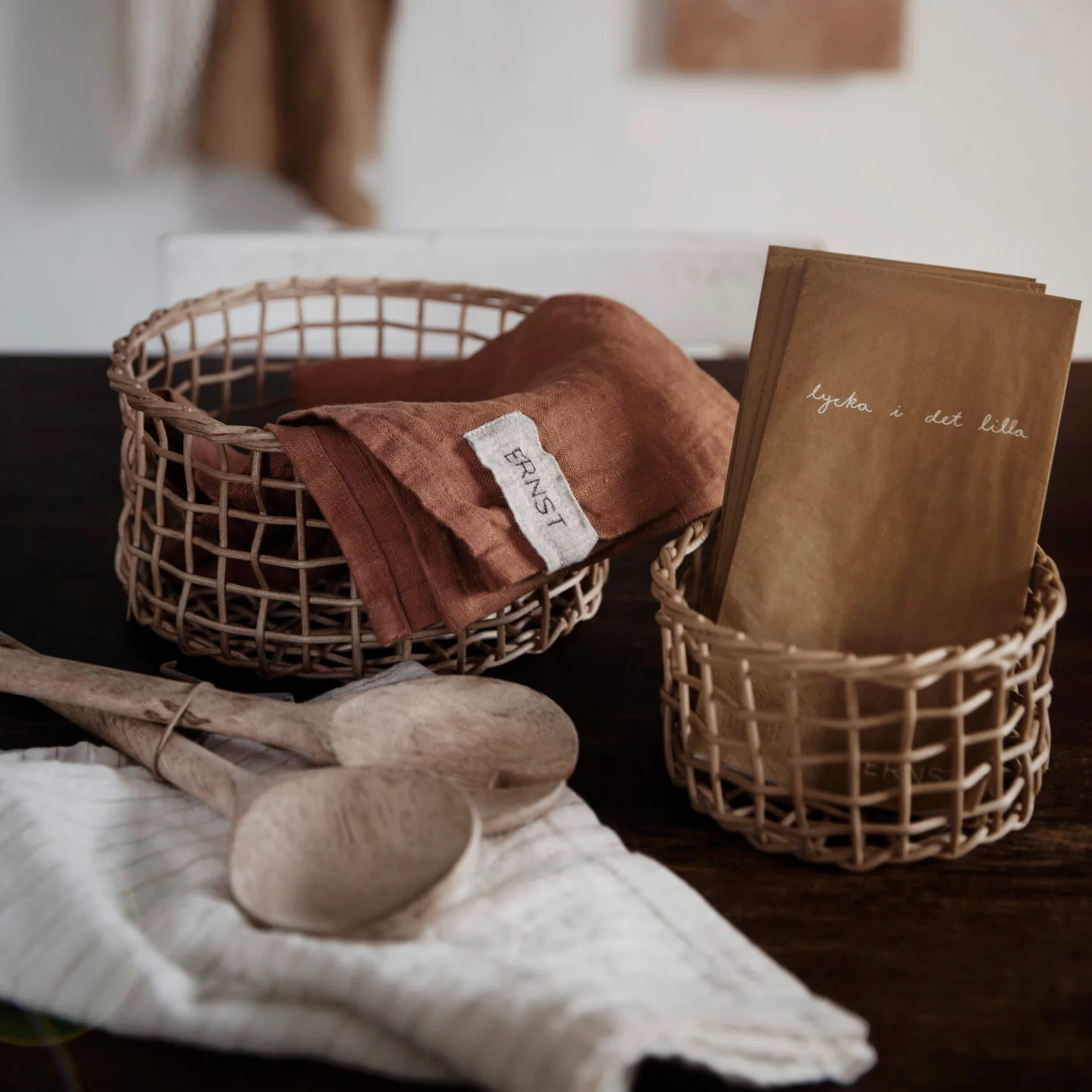 Serviette Ernst Avec Citation Lycka I Det Lilla Lot De 20 4 Serviette Ernst Avec Citation Lycka I Det Lilla Lot De 20 – Image 2