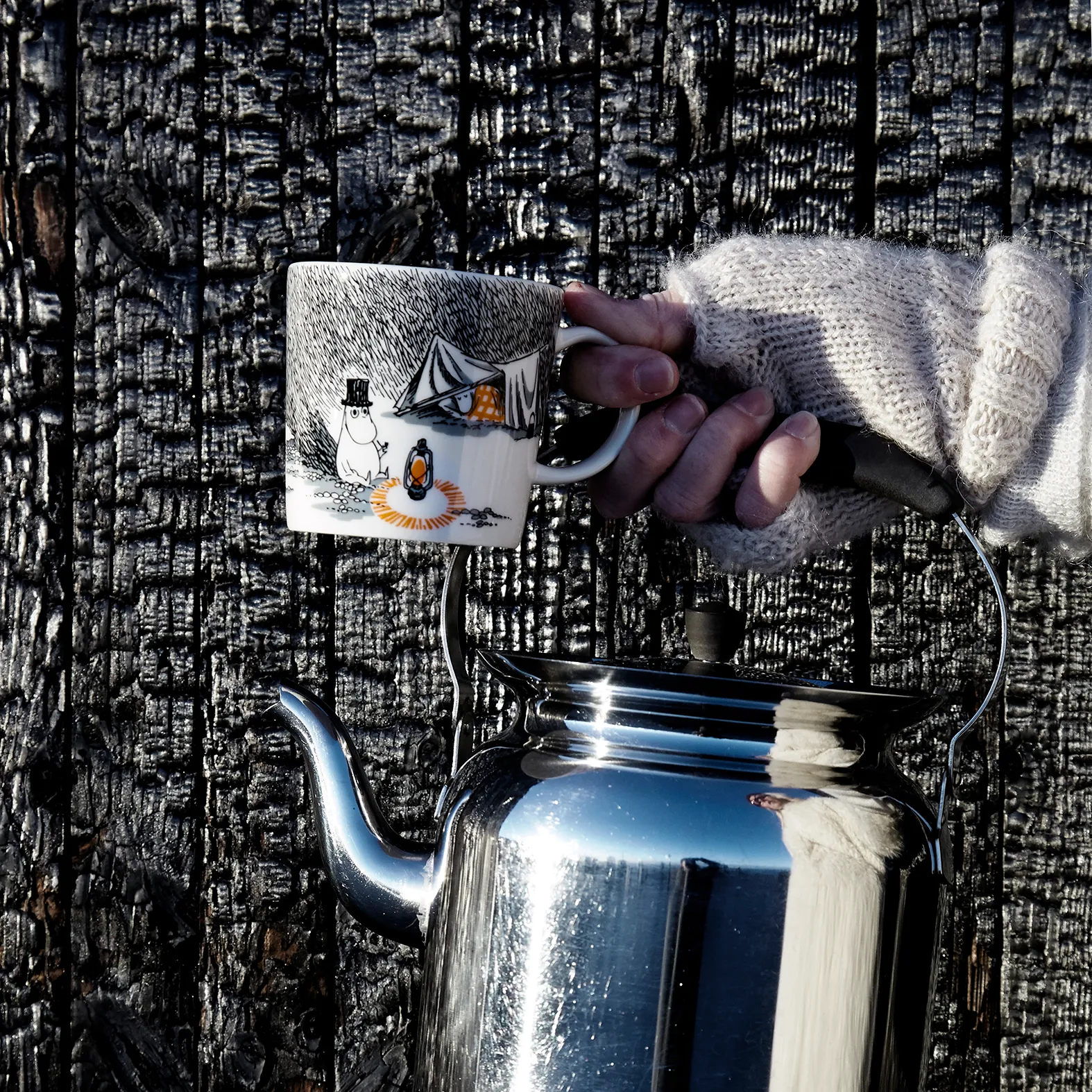 Arabia Tasse Moomin Sov Gott 8 Arabia Tasse Moomin Sov Gott – Image 6