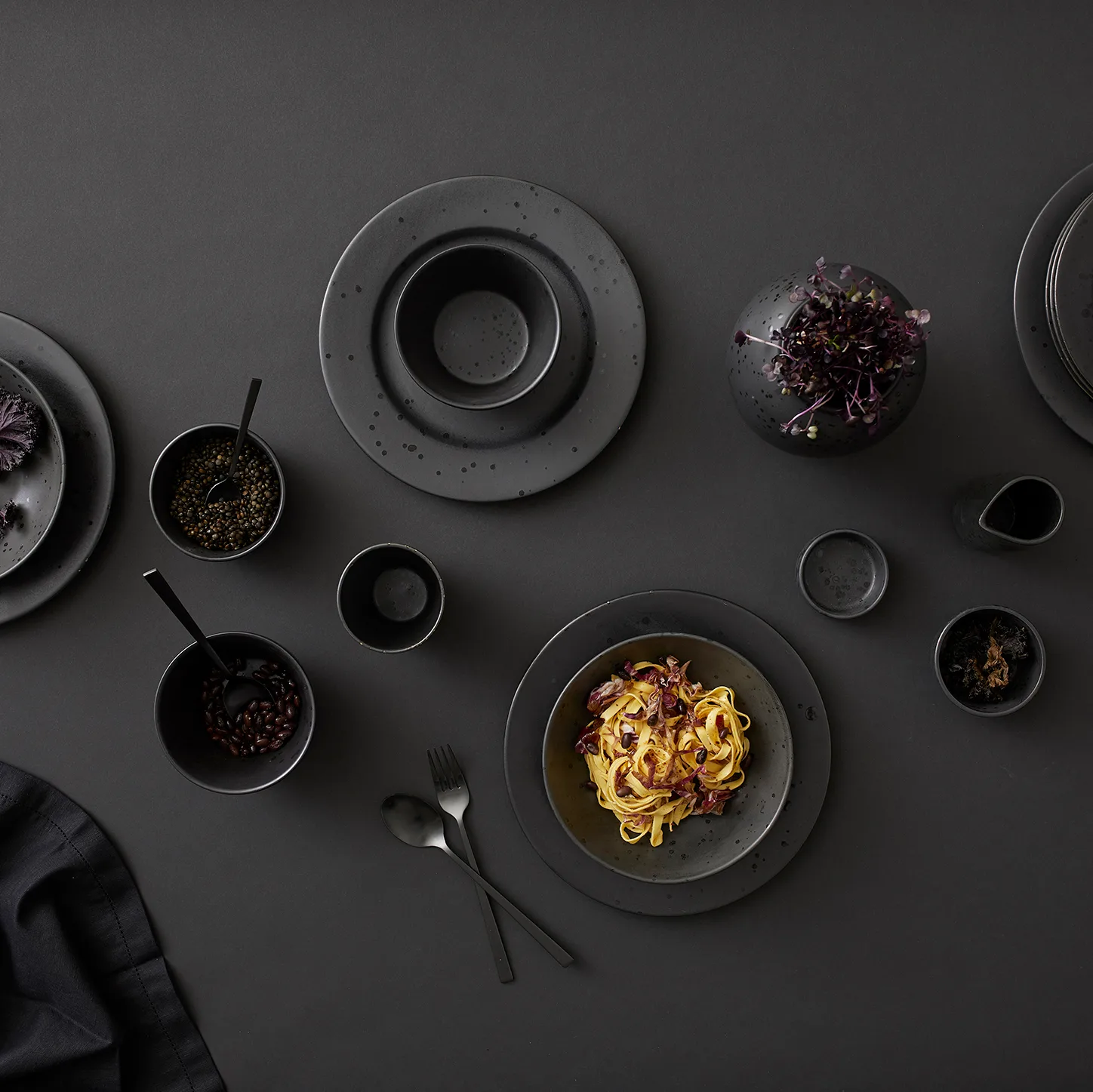 Assiette à Pâtes Bitz Ø20 Cm Mat 4 Assiette à Pâtes Bitz Ø20 Cm Mat – Image 2