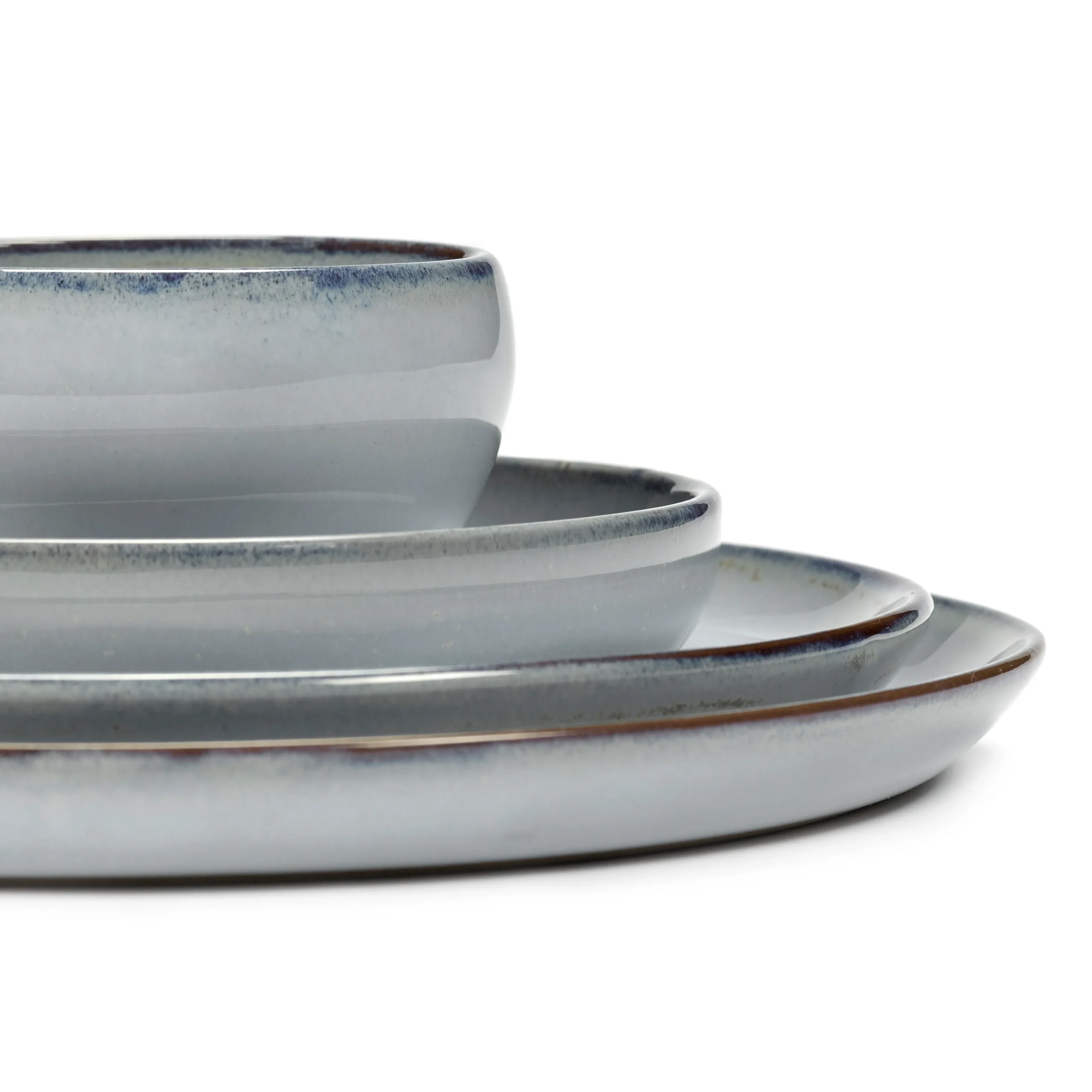 Serax Bol Pure Blue Glazed Ø9 Cm 4 Serax Bol Pure Blue Glazed Ø9 Cm – Image 2