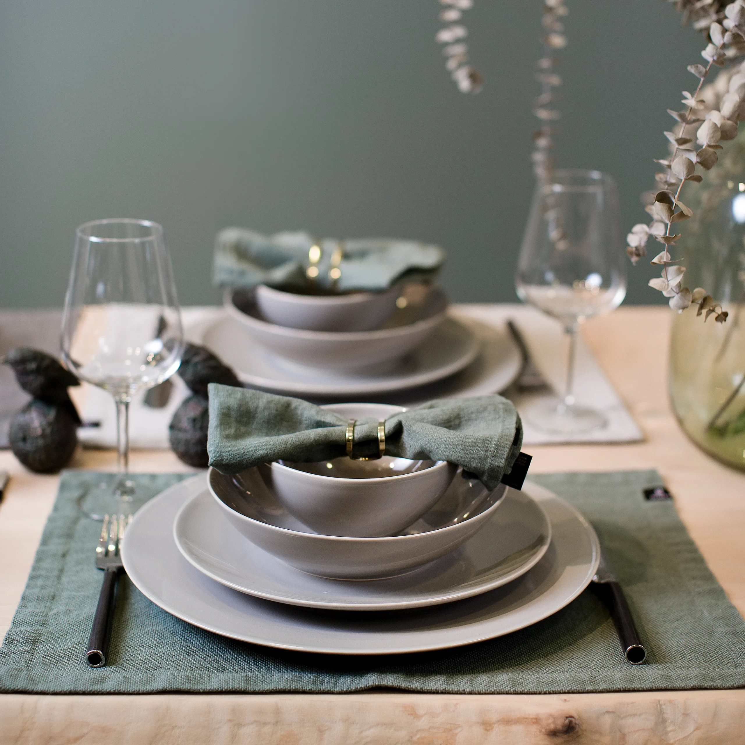 Rond De Serviette Oslo Lot De 4 4 Rond De Serviette Oslo Lot De 4 – Image 2