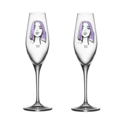 Kosta Boda Verre à Champagne All About You 24 Cl Lot De 2