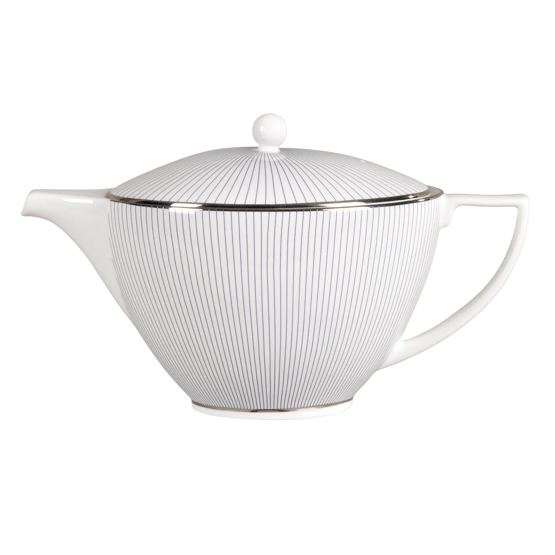 Wedgwood Théière Pin Stripe 1,2 Litre 3 Wedgwood Théière Pin Stripe 1,2 Litre