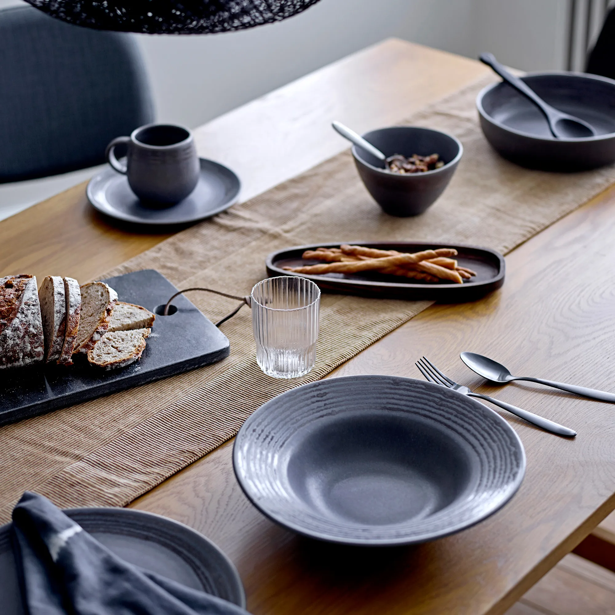 Bloomingville Assiette à Pâtes Raben Ø29,5 Cm 4 Bloomingville Assiette à Pâtes Raben Ø29,5 Cm – Image 2