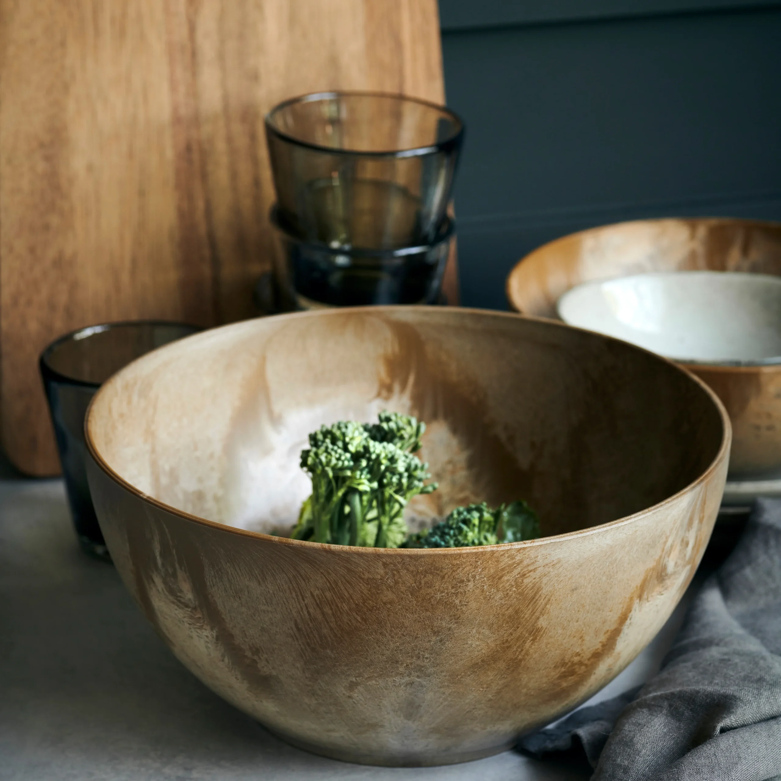 House Doctor Bol De Service Serveur Ø24 Cm 4 House Doctor Bol De Service Serveur Ø24 Cm – Image 2