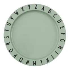 Assiette Design Letters Eat&Learn