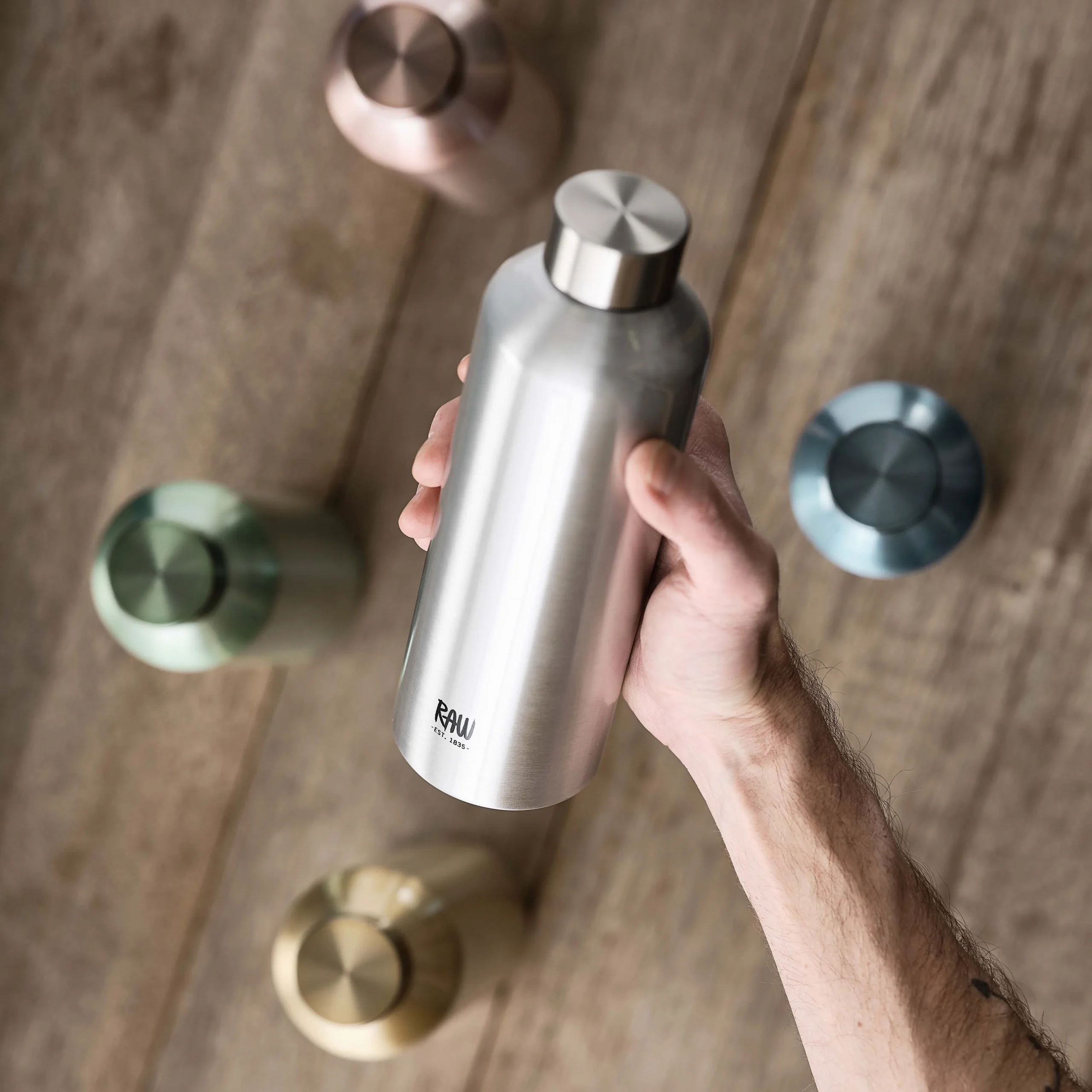 Aida Bouteille En Aluminium Raw To Go 0,5 L 4 Aida Bouteille En Aluminium Raw To Go 0,5 L – Image 2