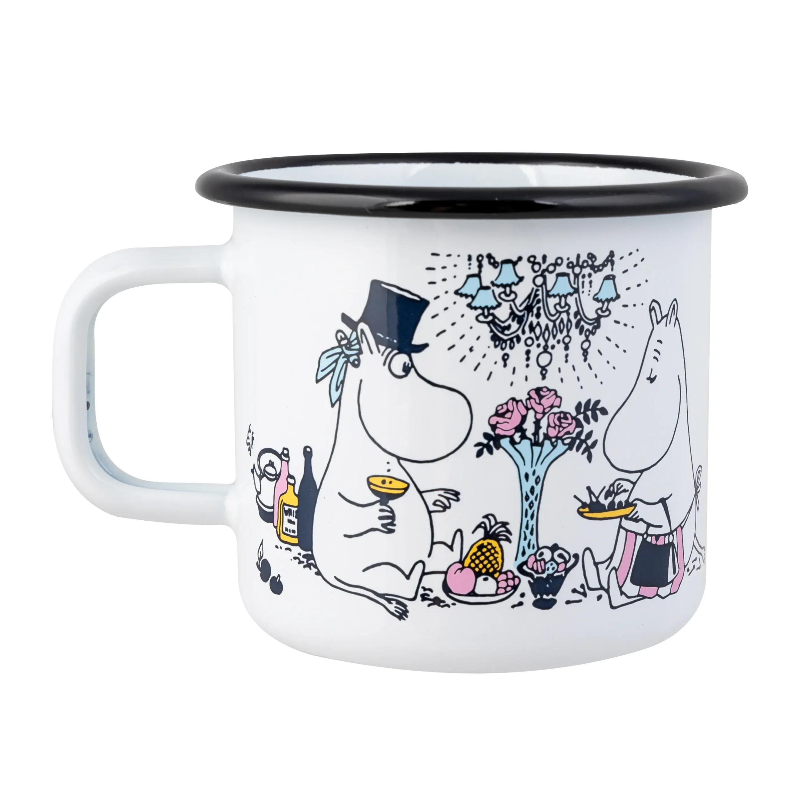 Muurla Mug En émail Date Night 37 Cl 4 Muurla Mug En émail Date Night 37 Cl – Image 2