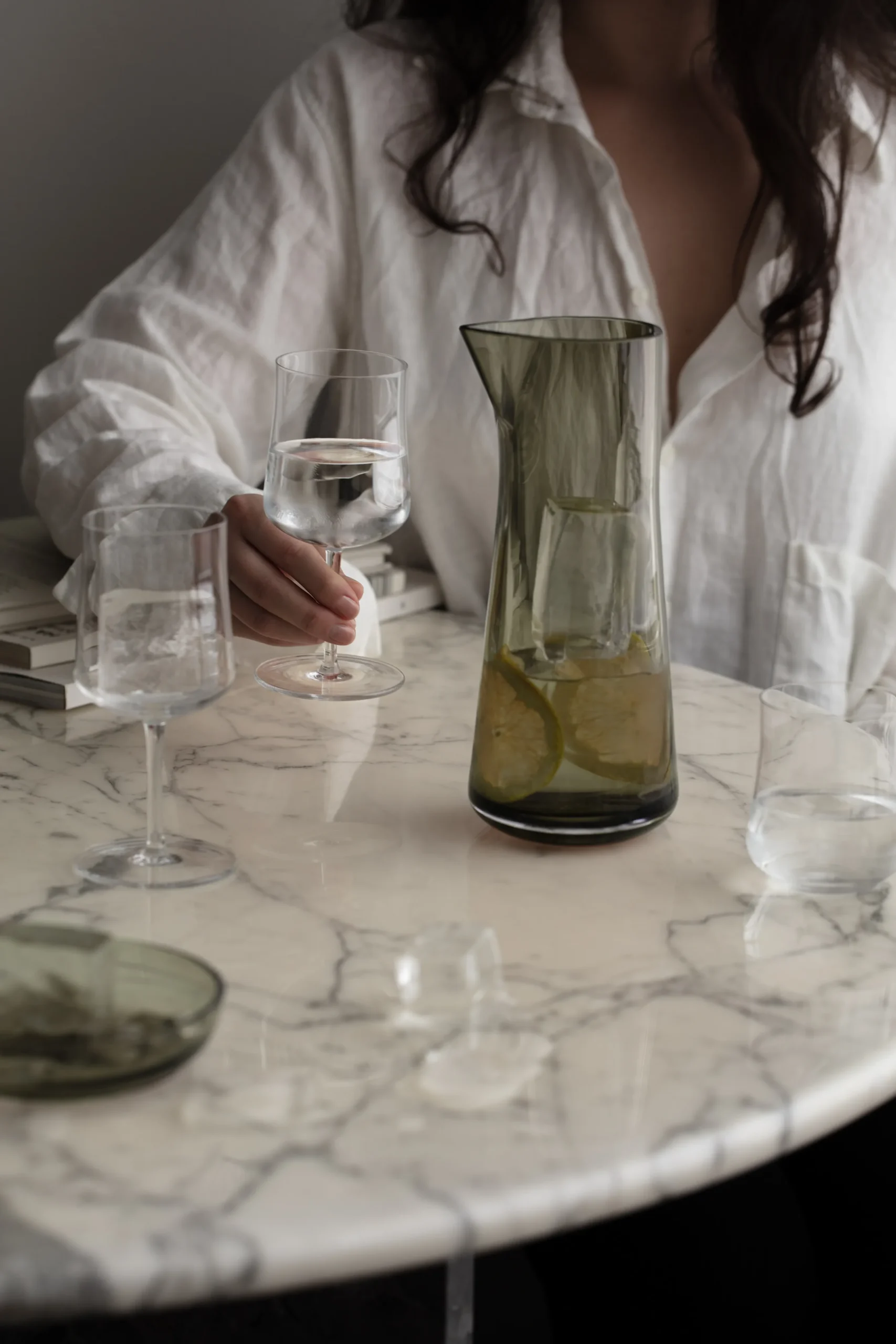 Orrefors Verre Sur Pied Informal 36 Cl Lot De 2 5 Orrefors Verre Sur Pied Informal 36 Cl Lot De 2 – Image 3