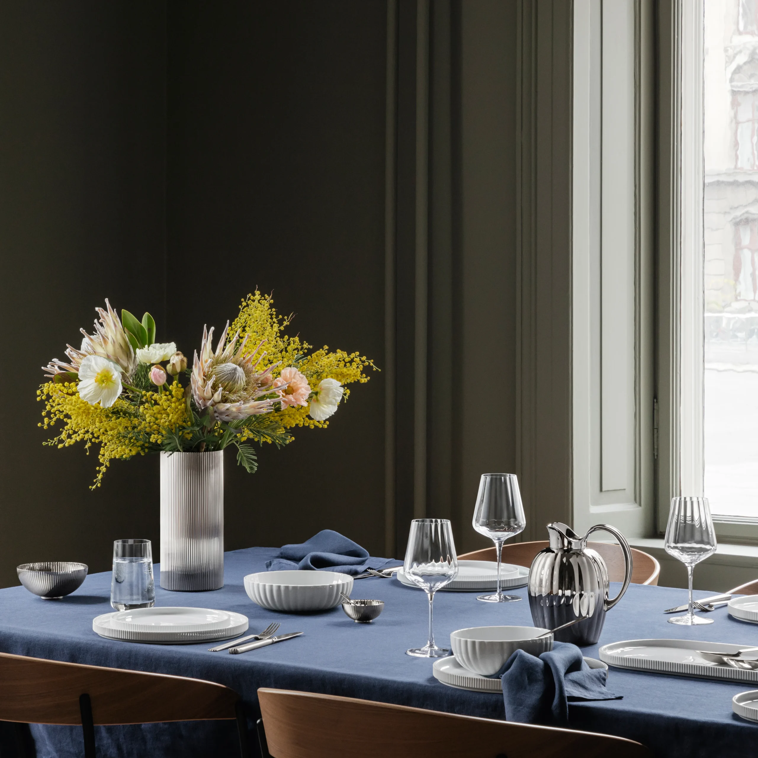 Georg Jensen Verre Haut Bernadotte 38 Cl Lot De 6 7 Georg Jensen Verre Haut Bernadotte 38 Cl Lot De 6 – Image 5