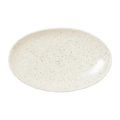 Broste Copenhagen Plat Oval Nordic Vanilla 22 Cm