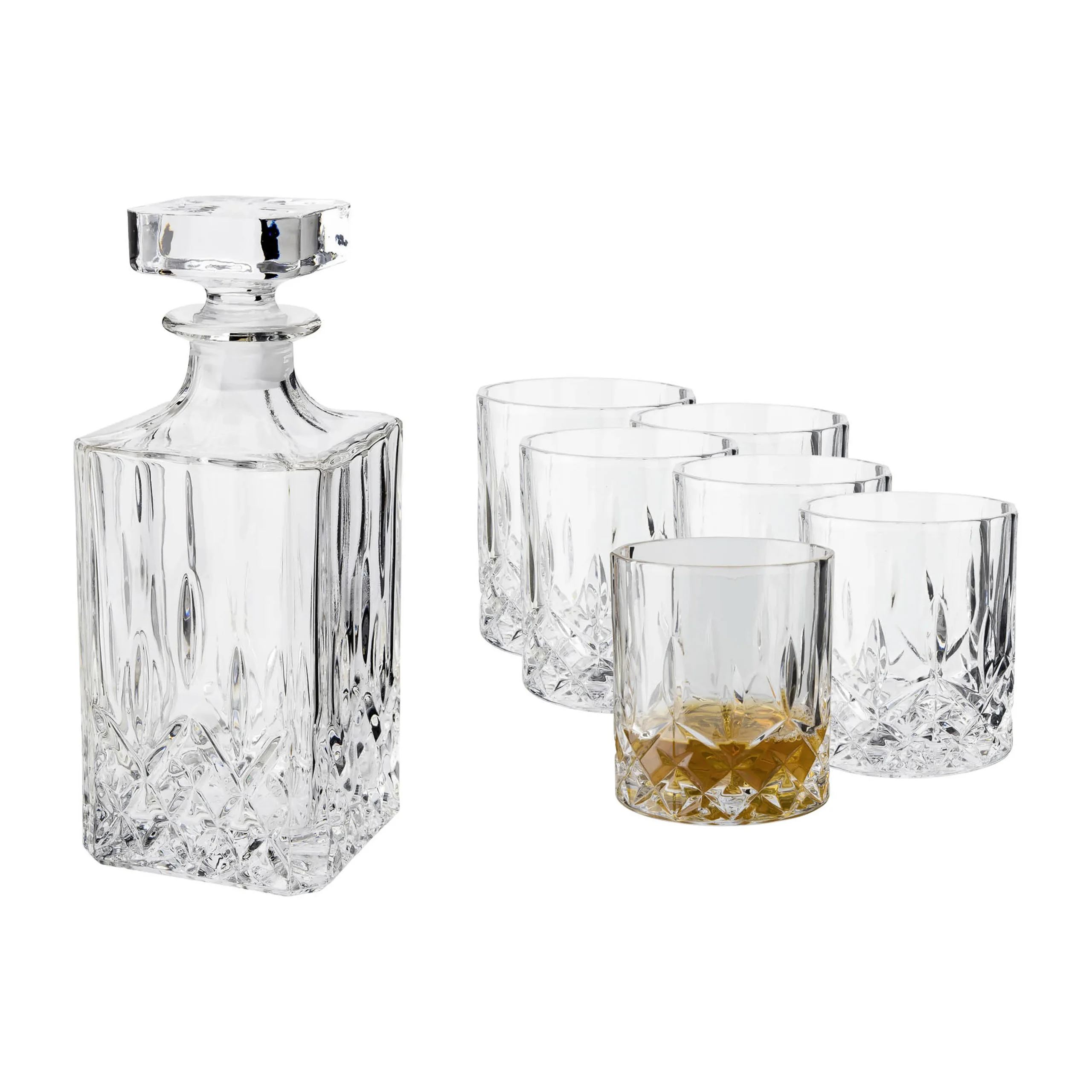 Dorre Set à Whiskey Vide Carafe Et 6 Verres 3 Dorre Set à Whiskey Vide Carafe Et 6 Verres