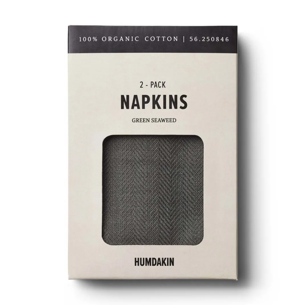 Serviette En Tissu Humdakin 40x40 Cm Lot De 2 4 Serviette En Tissu Humdakin 40x40 Cm Lot De 2 – Image 2