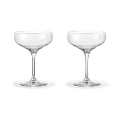 Holmegaard Verre à Cocktail Cabernet Lines 29 Cl Lot De 2