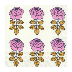 Marimekko Serviette Vihkiruusu 33x33 Cm 20-pack