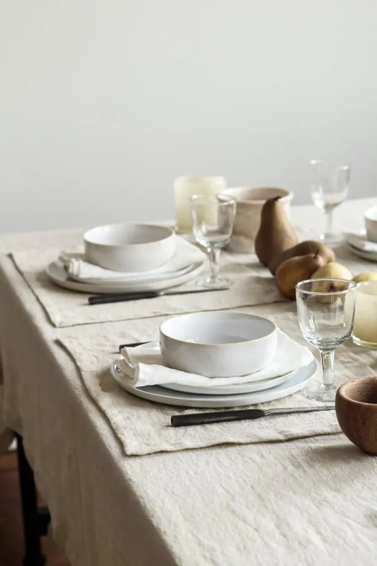 Nappe En Lin Marion 145x330 Cm 6 Nappe En Lin Marion 145x330 Cm – Image 4