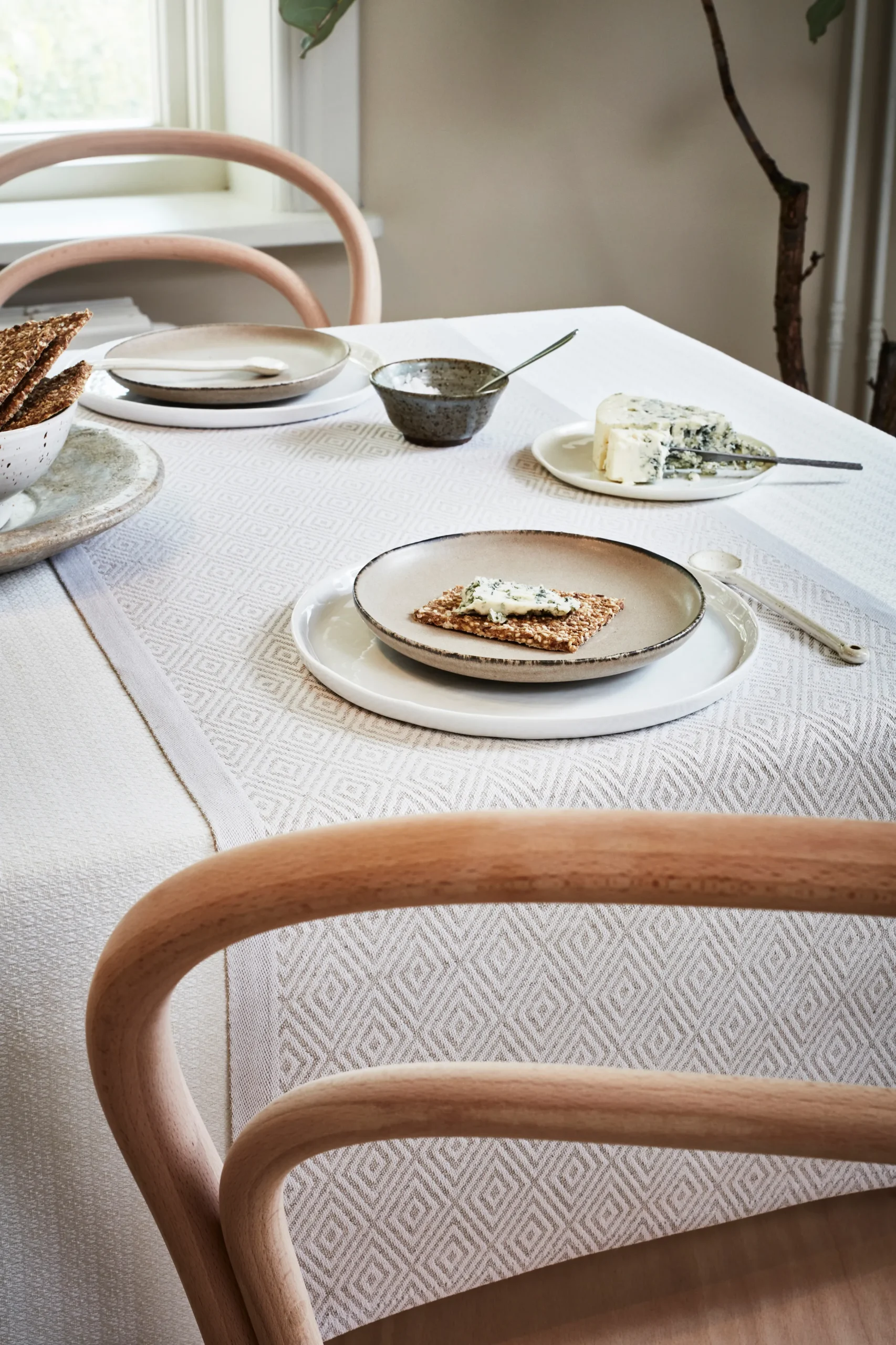 Chemin De Table écru Gåsöga 4 Chemin De Table écru Gåsöga – Image 2