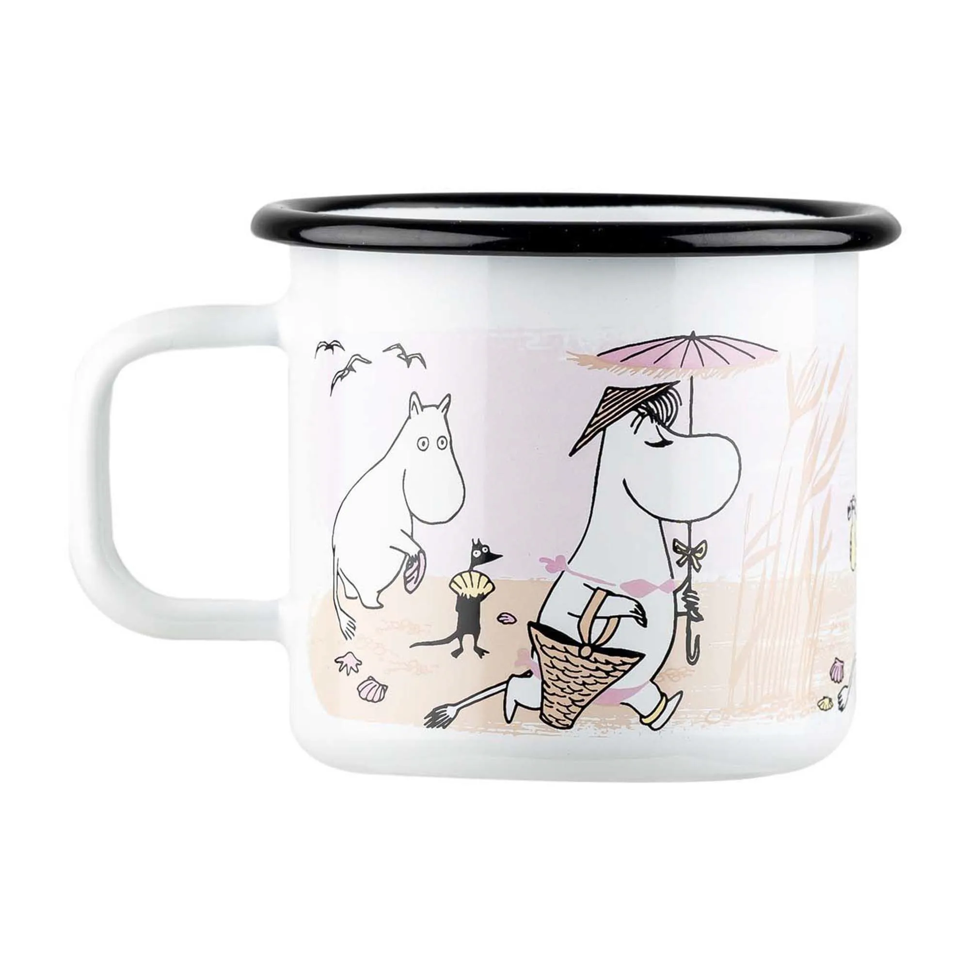 Muurla Mug En émail The Beach Retro 37 Cl 5 Muurla Mug En émail The Beach Retro 37 Cl – Image 3