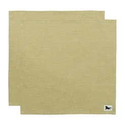 Serviette En Lin 32x32 Cm Lot De 2