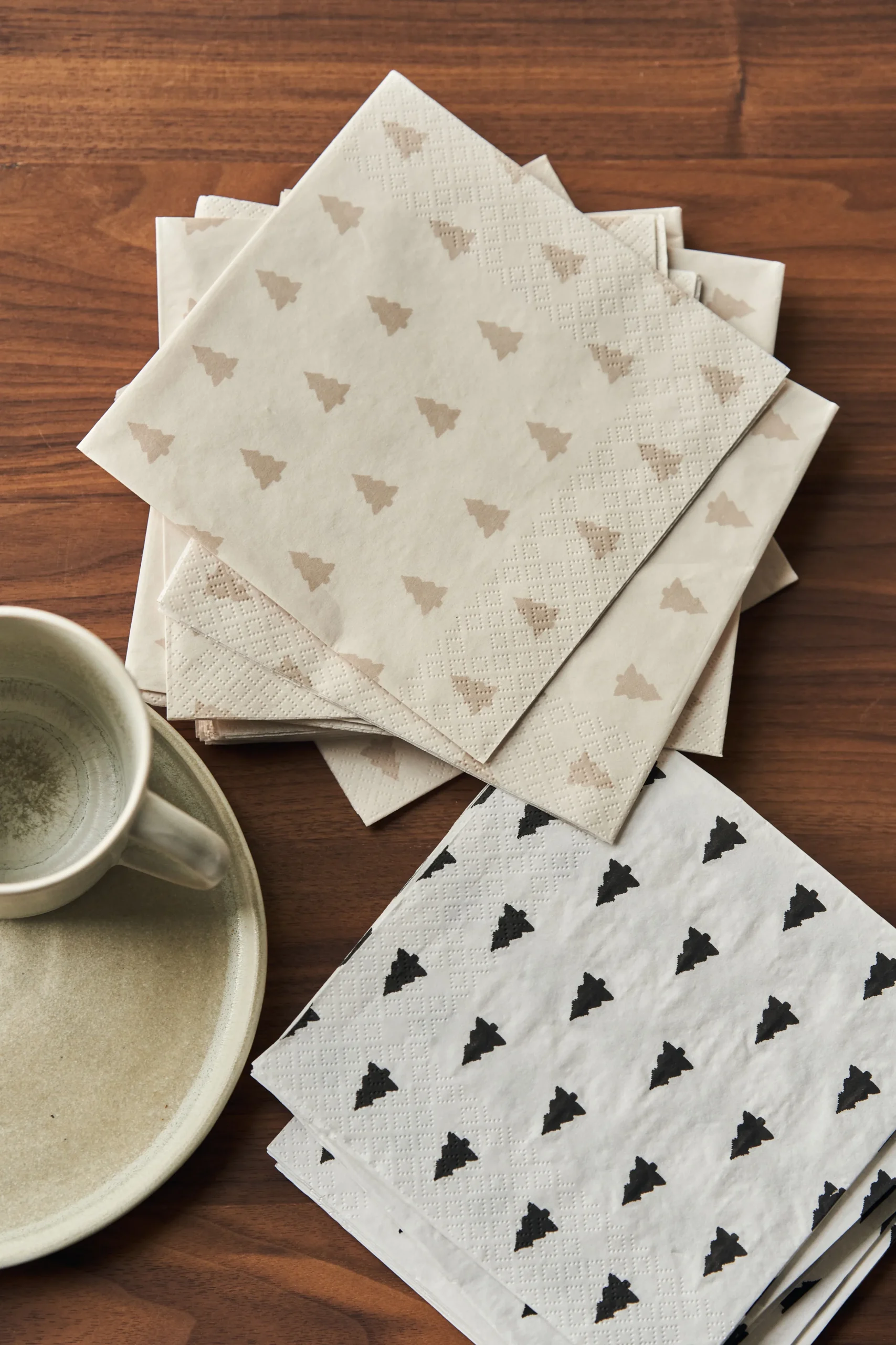 Serviette De Table Linen Trees 33x33 Cm Lot De 20 4 Serviette De Table Linen Trees 33x33 Cm Lot De 20 – Image 2