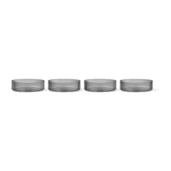 Ferm LIVING Bol Petit-déjeuner Ripple, Lot De 4