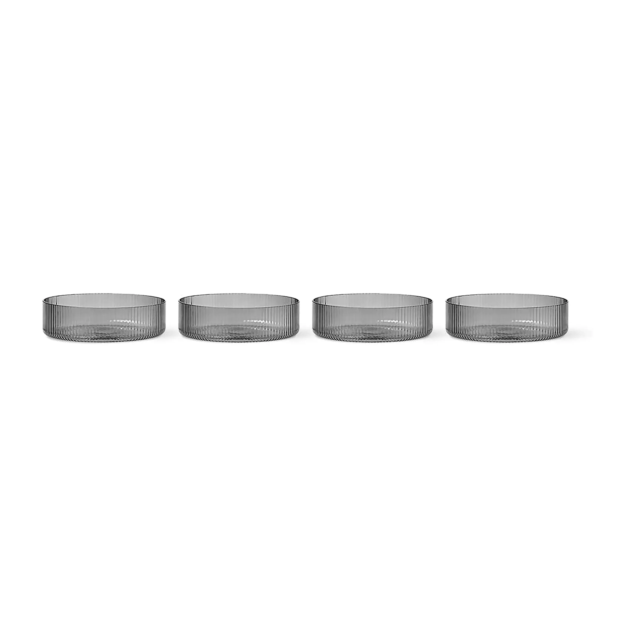 Ferm LIVING Bol Petit-déjeuner Ripple, Lot De 4 3 Ferm LIVING Bol Petit-déjeuner Ripple, Lot De 4